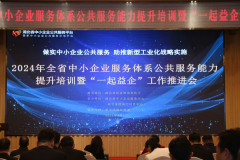 2024年全省“一起益企”中小企业服务行动启动仪式在汉举行